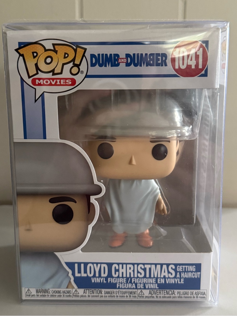 Funko Pop! Movies Lloyd Christmas in Light Blue and Orange (1041)